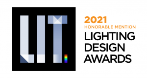 LIT Lighting Design Awards 2021 Honourable Mention