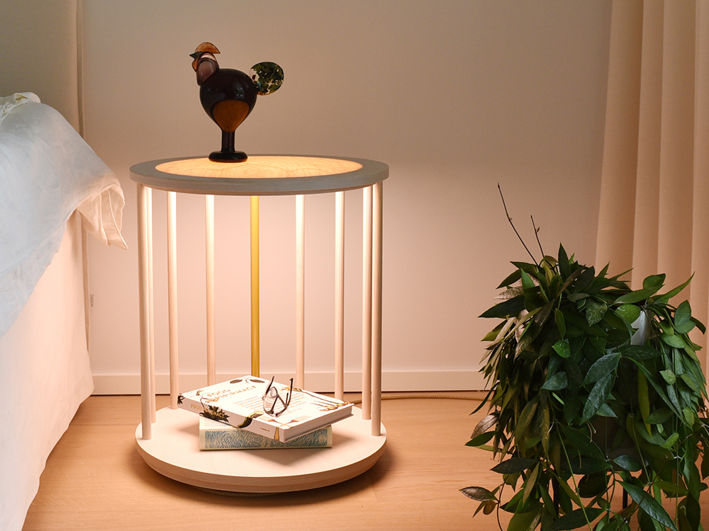 AICCI | T4 LuminousWood side table lamp